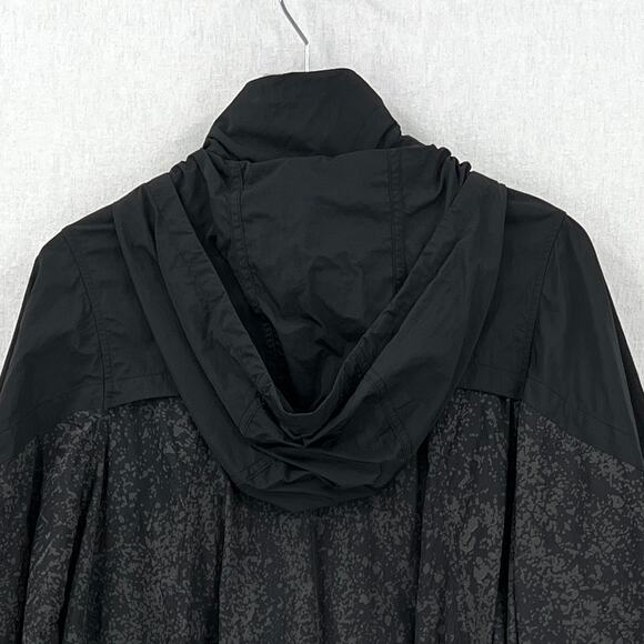 LULULEMON Ride & Reflect Jacket Womens M/L Black Hooded Packable Lightweight - Picture 11 of 16